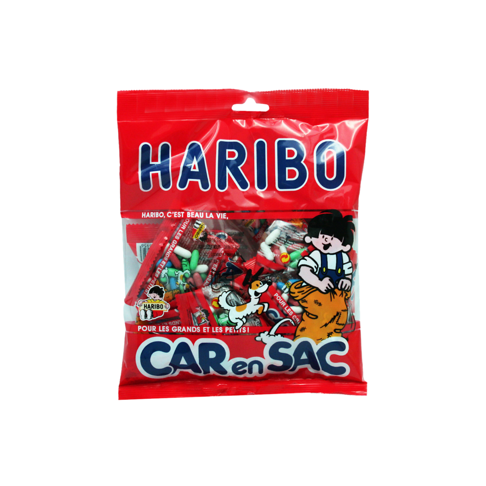 Bonbon Confiserie Carensac HARIBO, sachet multipacks de 250g