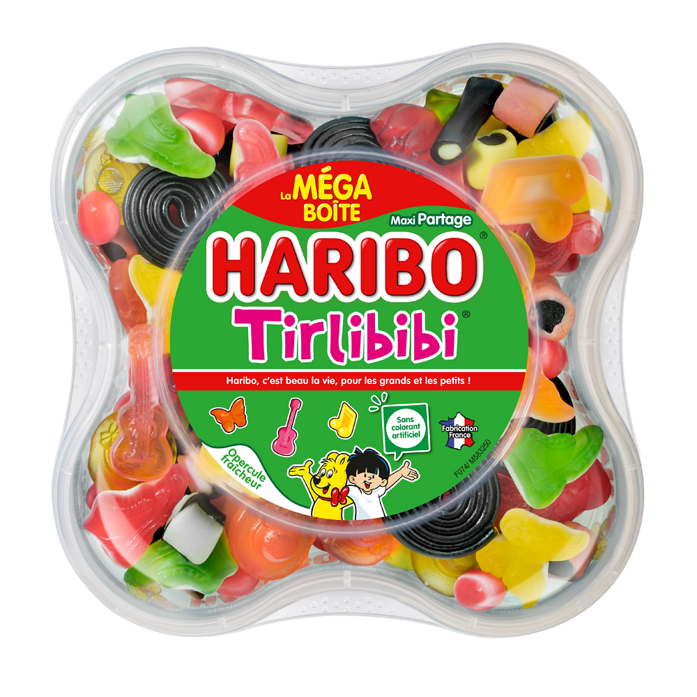 Assortiment de bonbons Tirlibibi HARIBO, 1kg