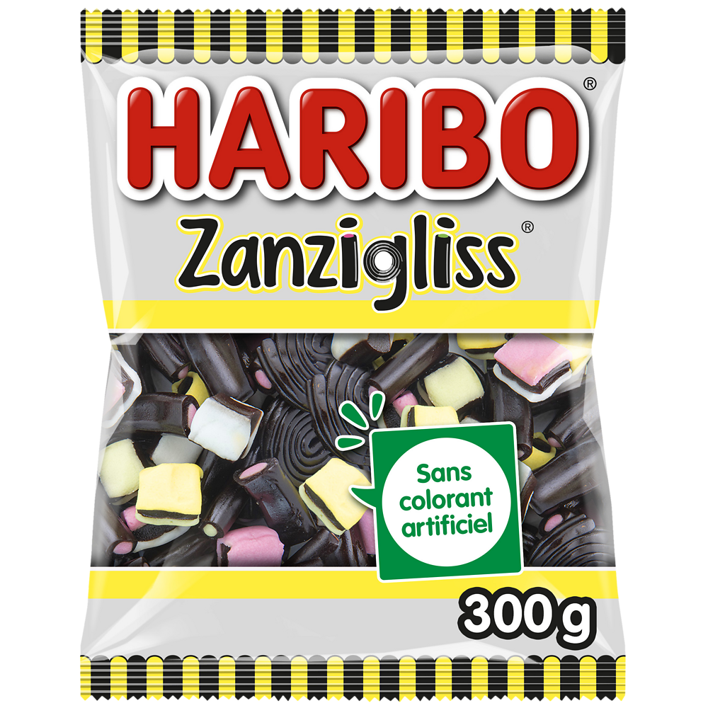 Bonbon Zanzigliss HARIBO, 300g