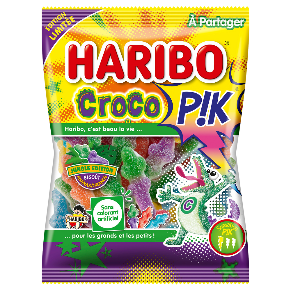 Bonbons Croco Pik HARIBO, 275g