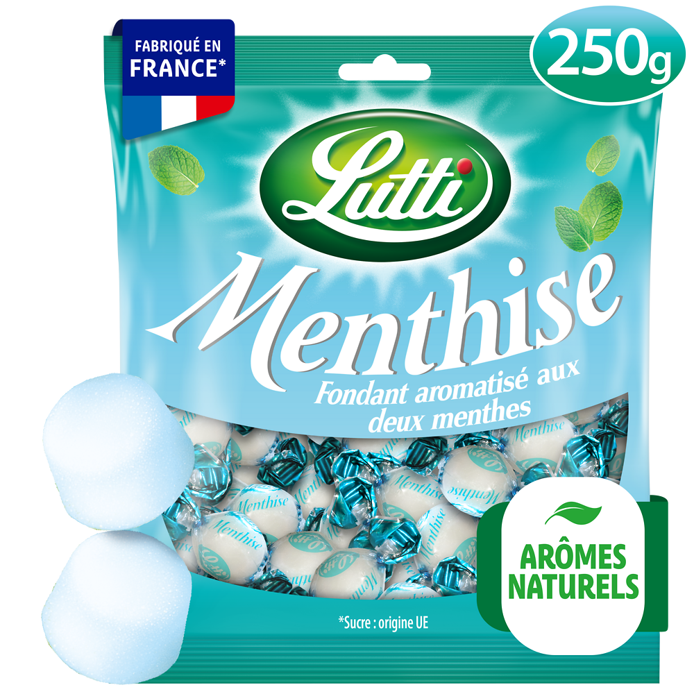 Bonbons Menthise LUTTI - Sachet de 250g