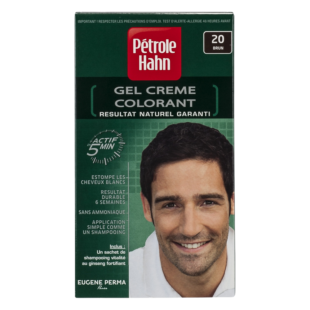 Coloration pour homme PETROLE HAHN, brun n°20