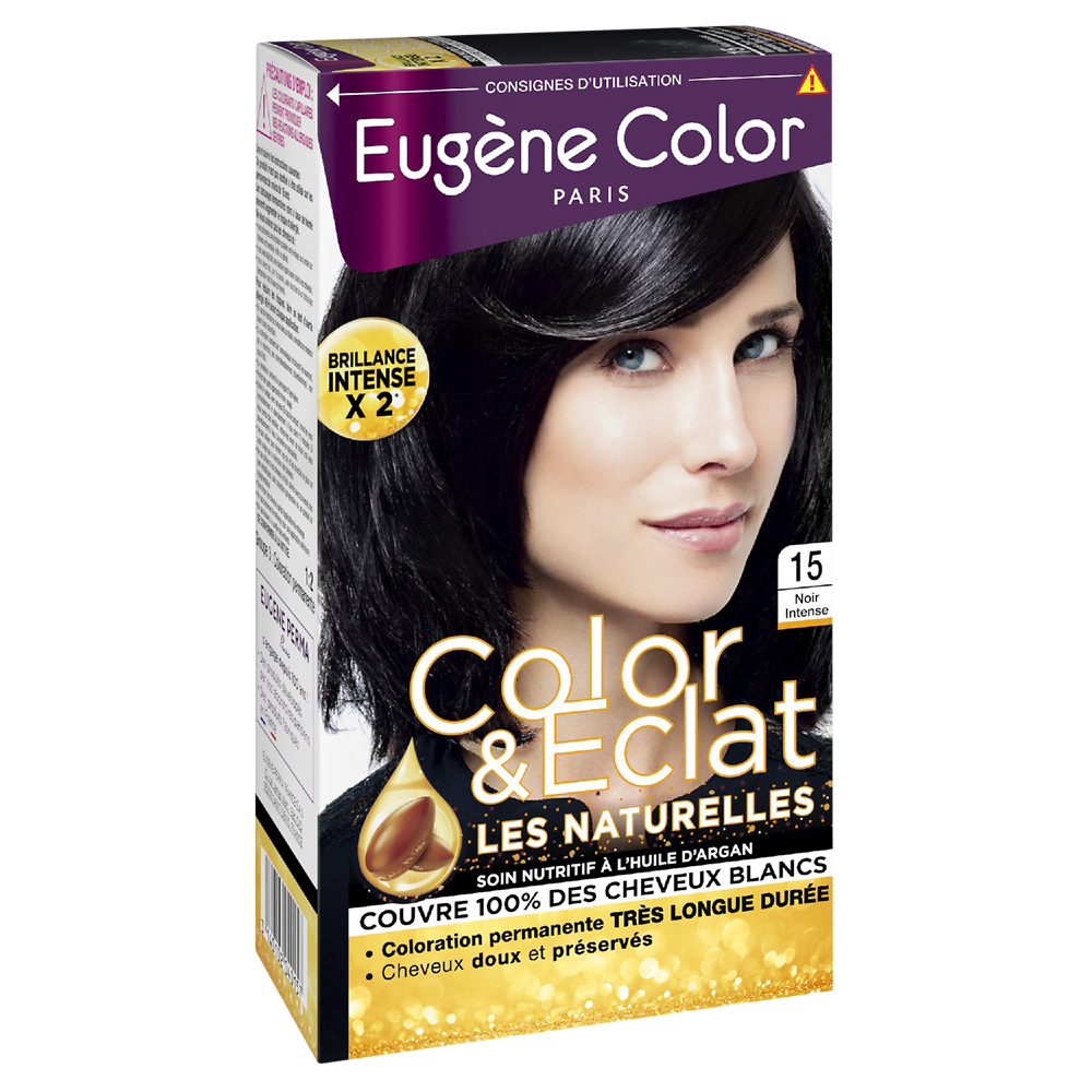 Coloration permanente noir n°15 EUGÈNE COLOR