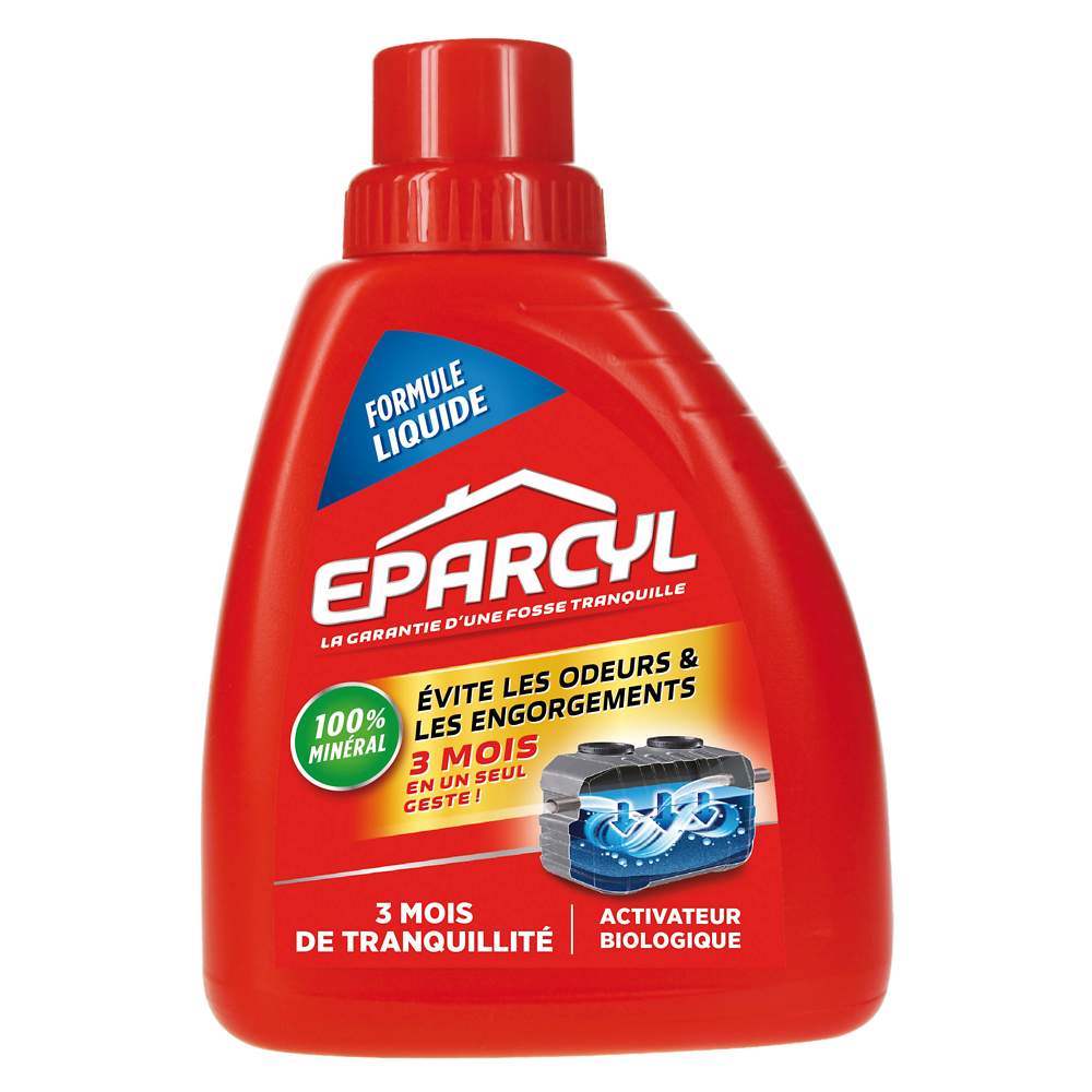 Entretien fosse septique activateur liquide EPARCYL - 500ml