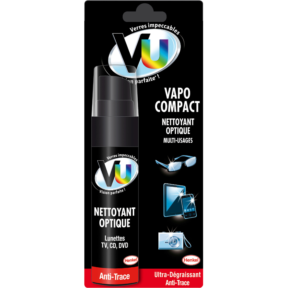 Nettoyant optique vaporisateur multiusage VU - 20ml