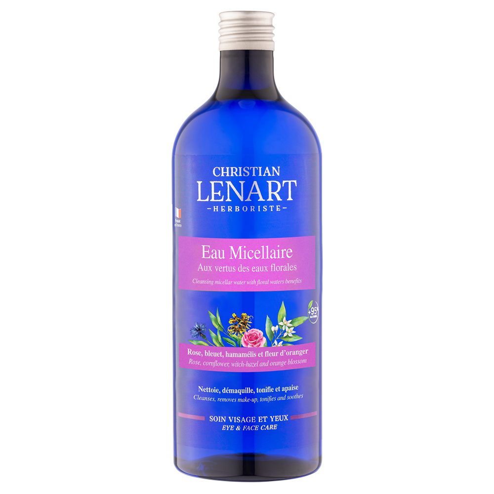 Eau micellaire pour tout types de peaux même sensibles CHRISTIAN LENART, flacon de 500ml