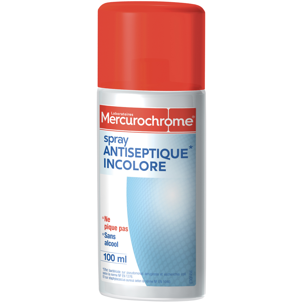 Spray antiseptique MERCUROCHROME, 100ml