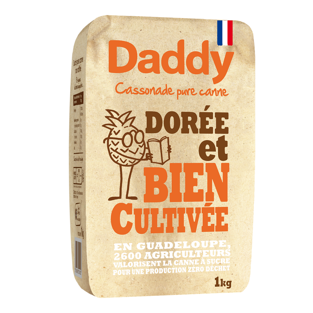 Cassonade pure canne DADDY 1kg