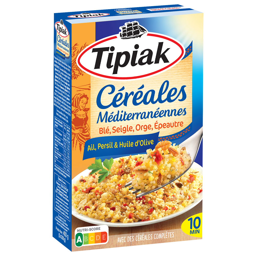 Céréales Méditérranéennes TIPIAK - 2x200g