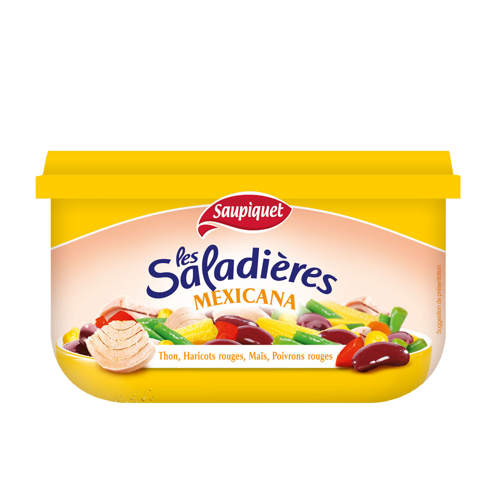 Salade de thon Mexicana Les saladières SAUPIQUET - 220g