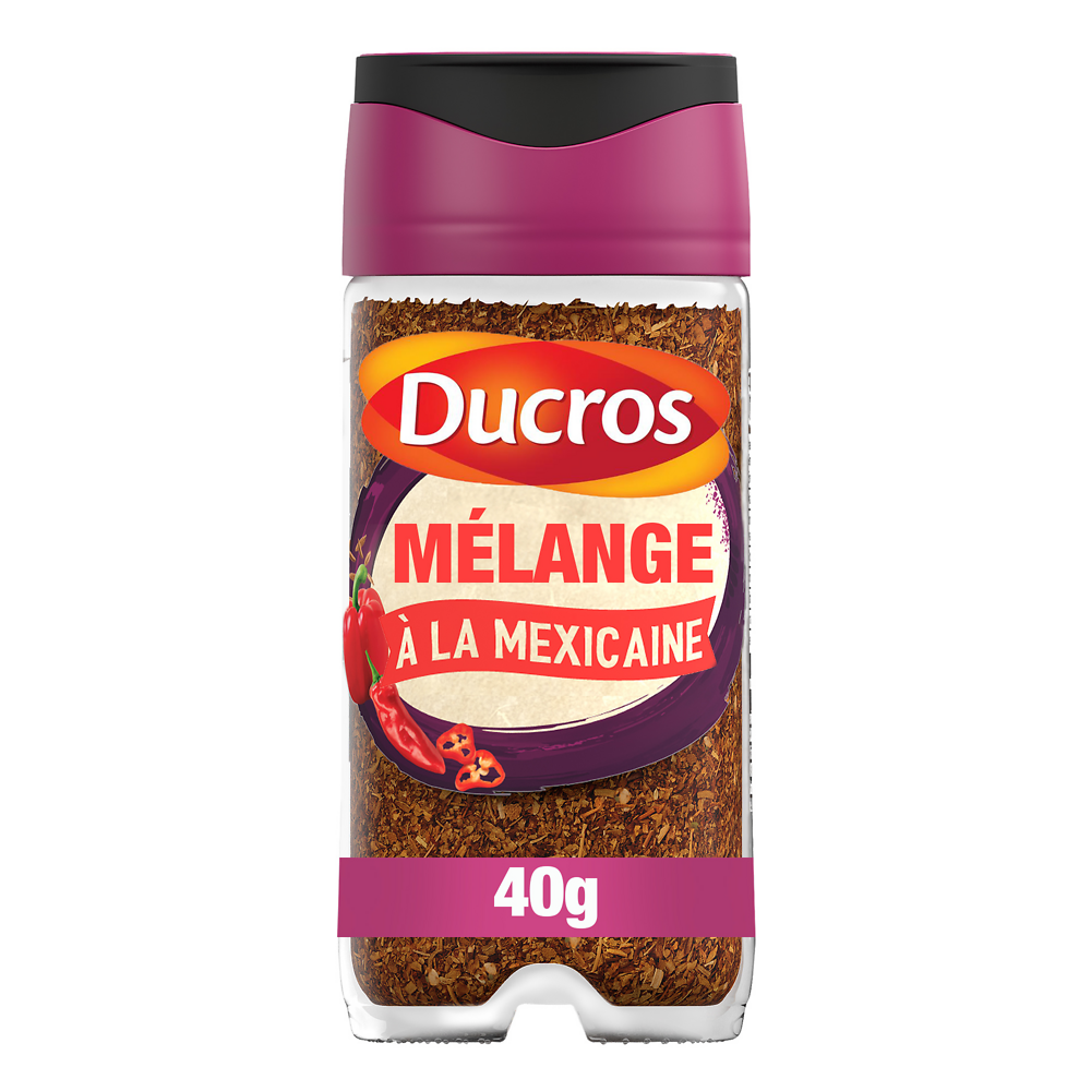 Mélange "Cuisinez à la Mexicaine", DUCROS, flacon duc de 40g