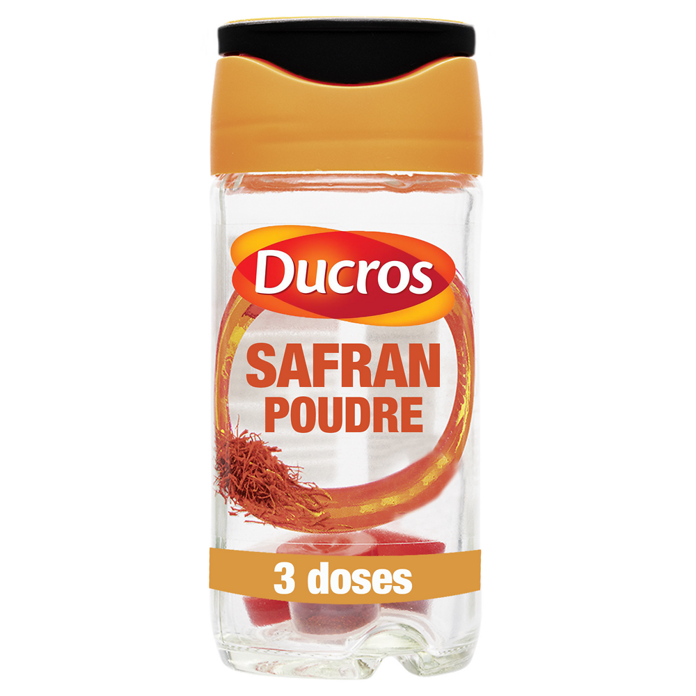 Safran en poudre DUCROS, 3 doses, 0,01g