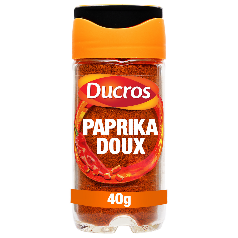 Paprika doux moulu, DUCROS, flacon duc de 40g