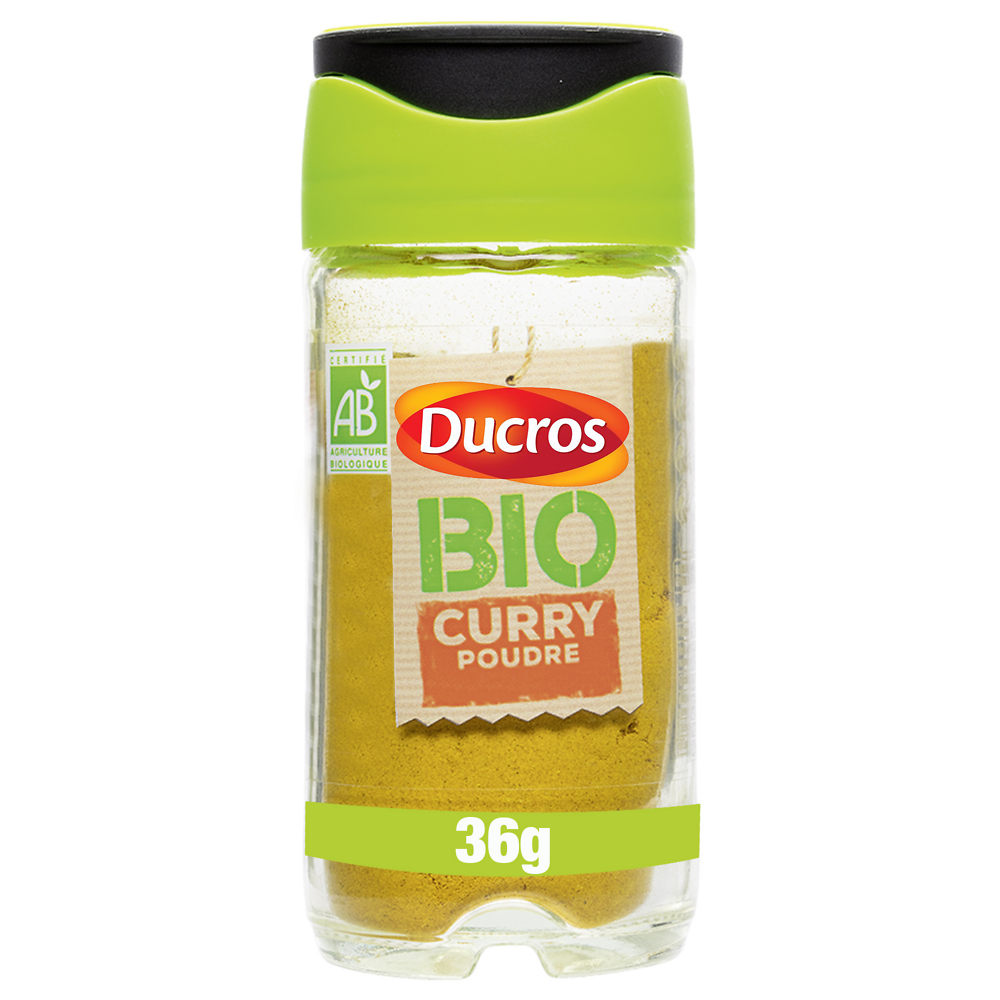 Curry poudre bio DUCROS 36g