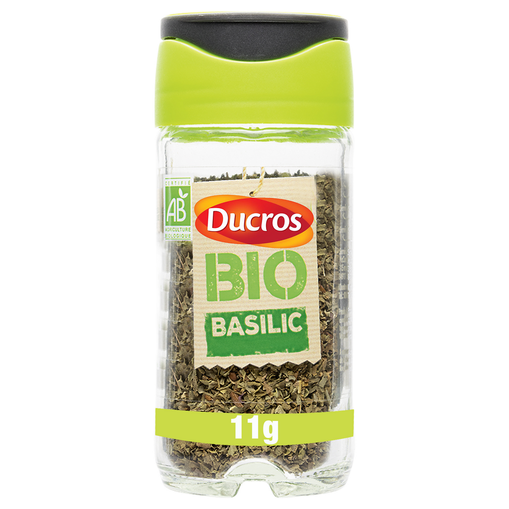 Basilic déshydraté bio DUCROS 11g