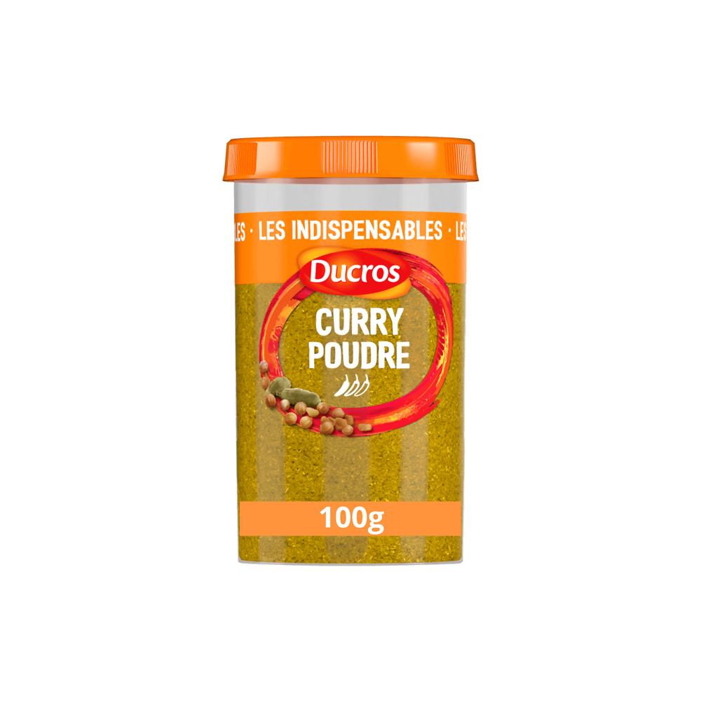 Curry en poudre DUCROS boîte men 100g