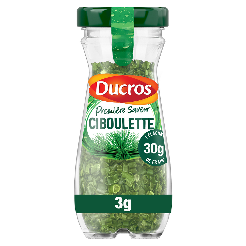 Ciboulette DUCROS Sélection flacon verre 90ml 3g