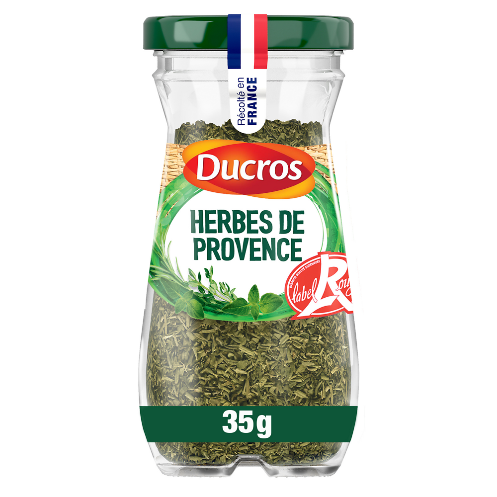 Herbes de Provence label rouge DUCROS 1ére saveur flacon 250ml 35g