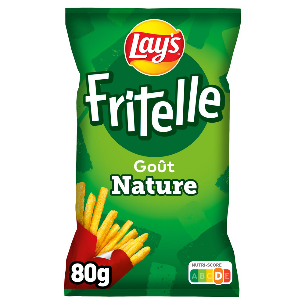 Biscuits apéritif LAY'S FRITELLE Goût nature 80g