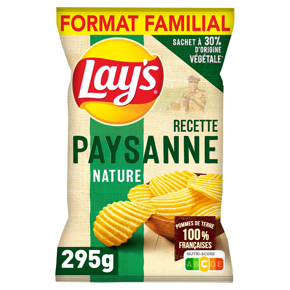 Chips paysannes LAY'S 295g