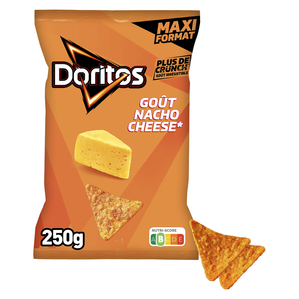 Biscuit apéritif saveur fromage DORITOS - 250g