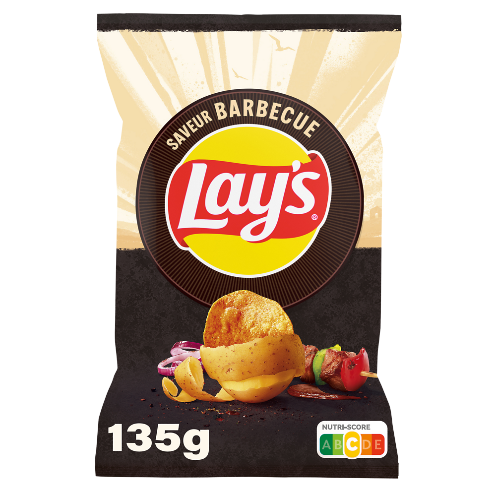 Chips barbecue LAYS 135g