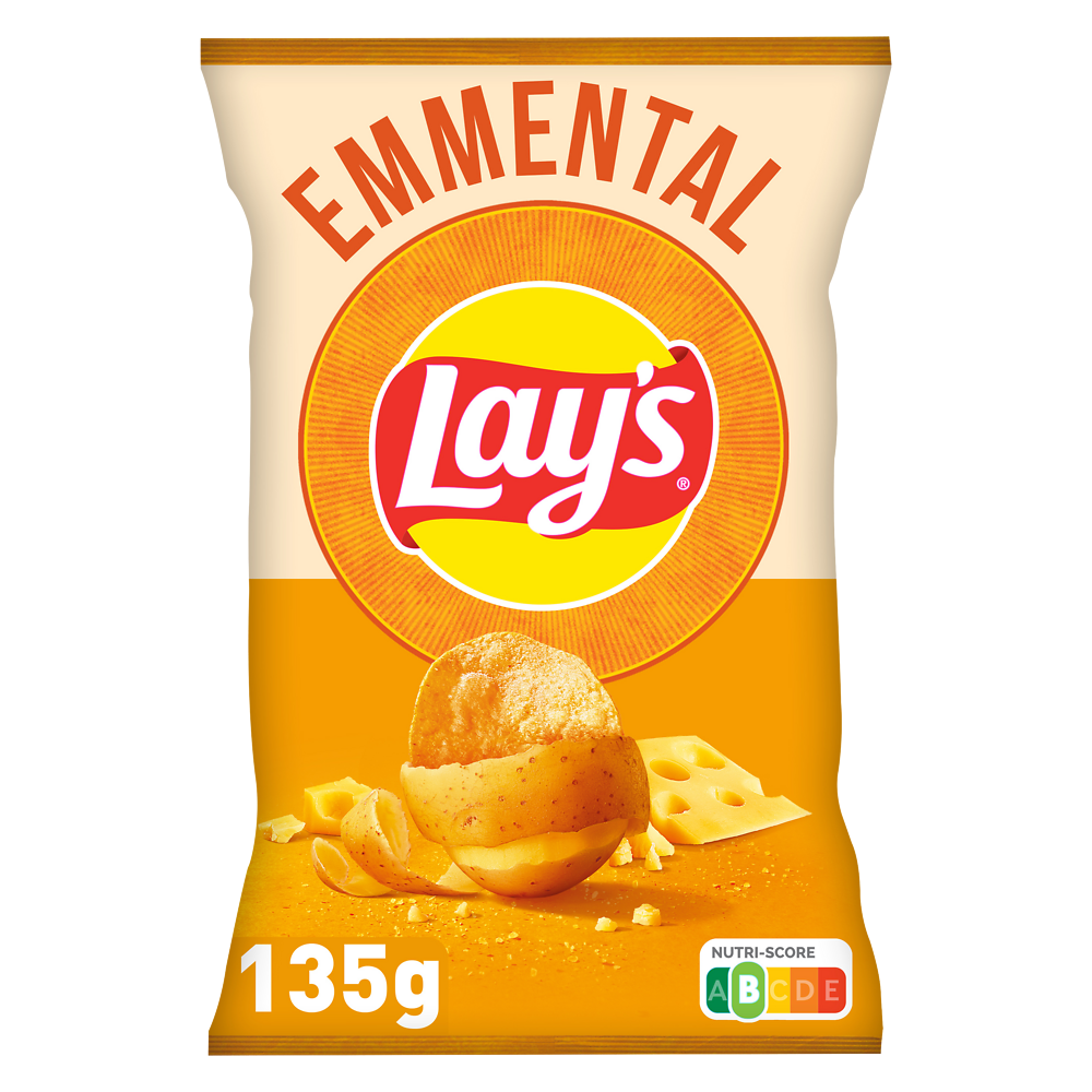 Chips emmental LAYS 135g