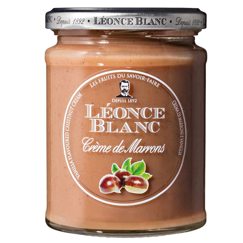 Crème de marrons vanillée LEONCE BLANC, 350g