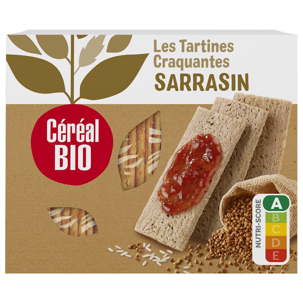 Tartines Sarrasin CEREAL BIO  - 145g