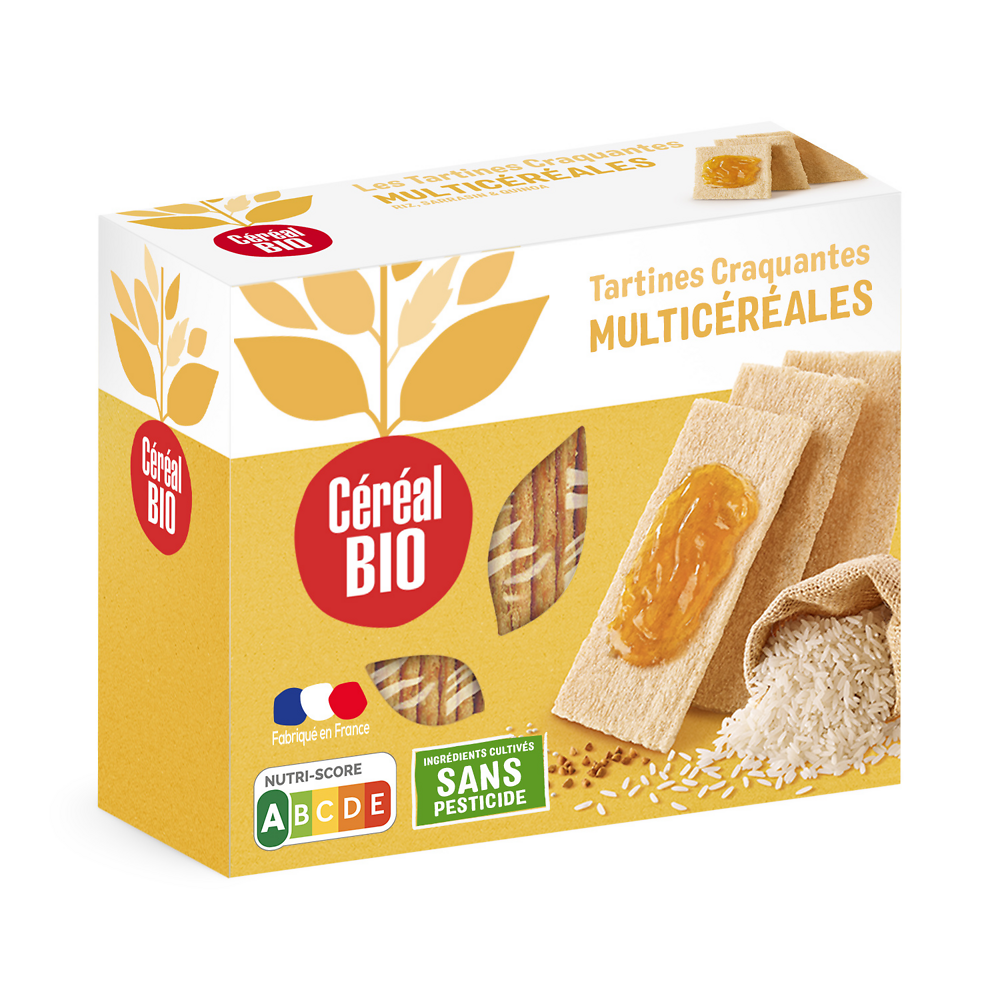 Tartines Multicéréales CEREAL BIO  - 145g