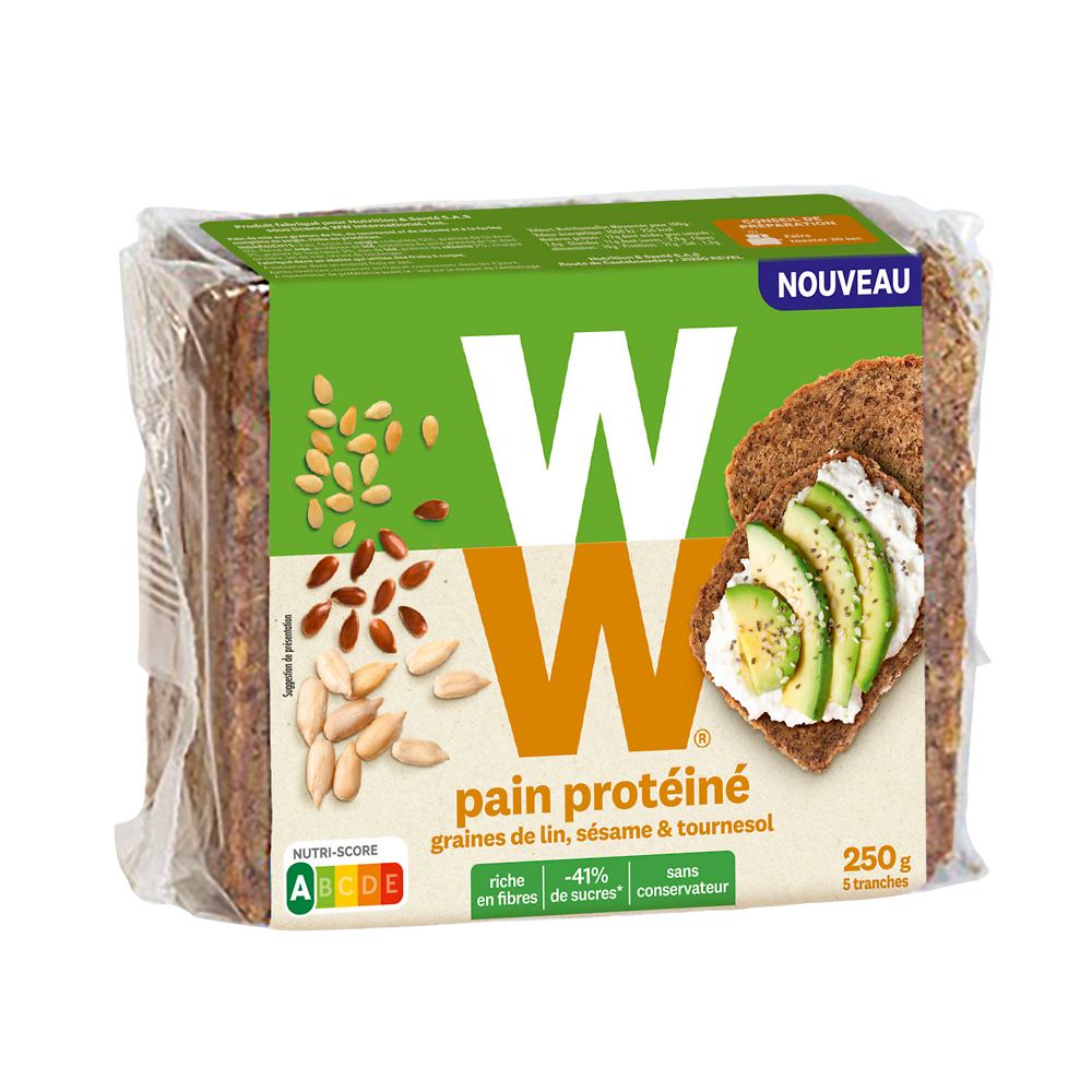 Pain protéïné WEIGHT WATCHERS, 250g