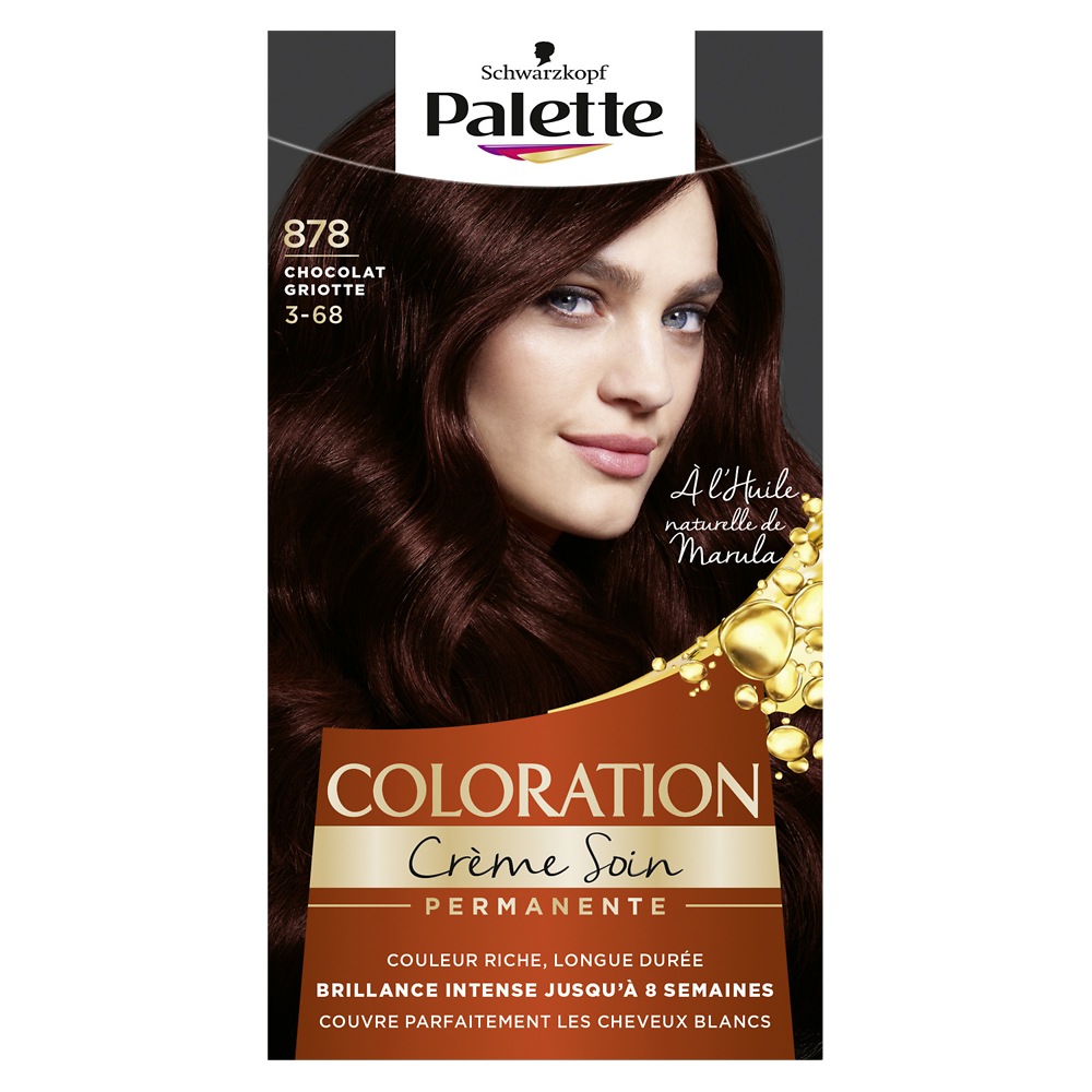 Coloration permanente 878 chocolat griotte SCHWARZKOPF PALETTE - 165ml