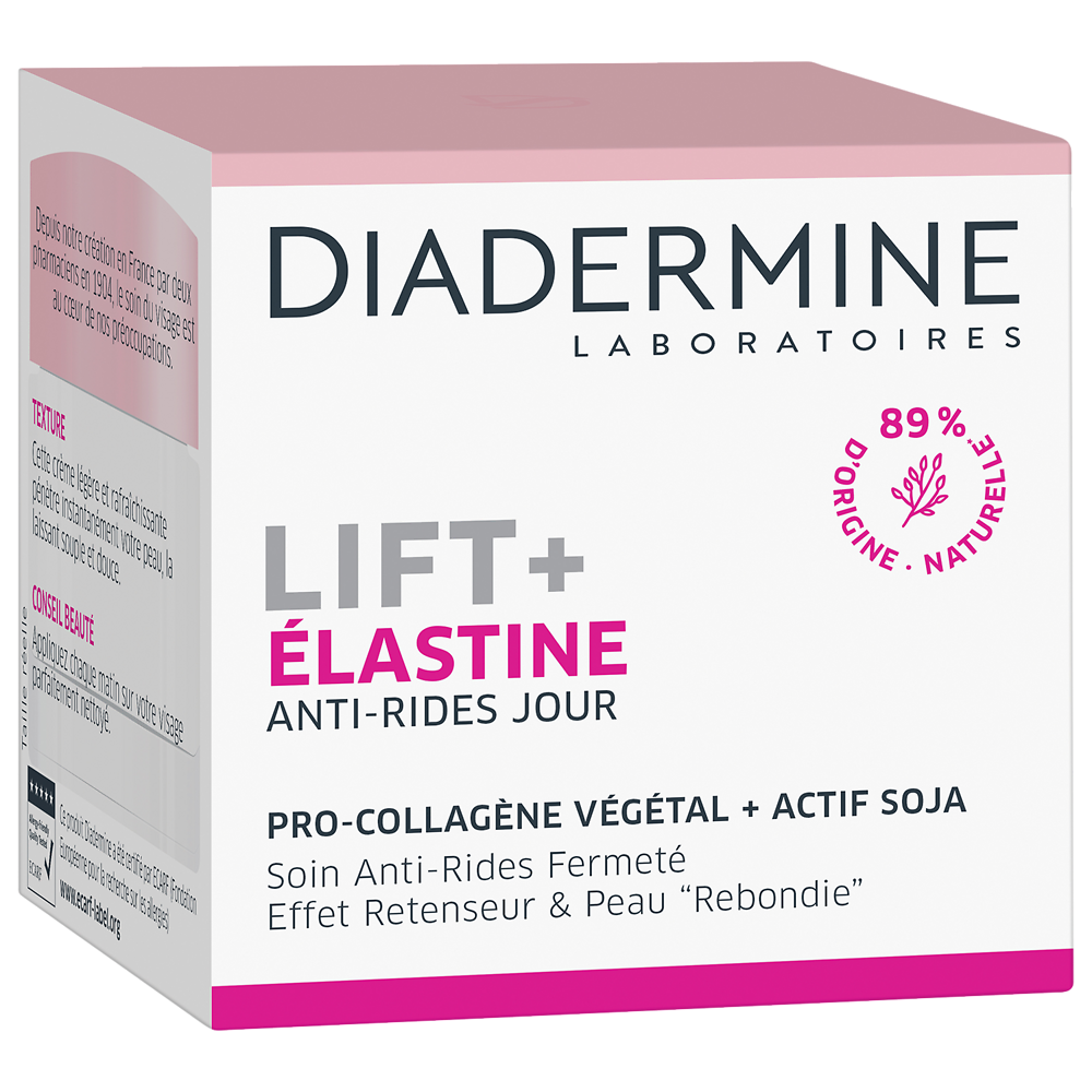 Soin de jour anti-rides Lift Ultime Elastine DIADERMINE, 50ml