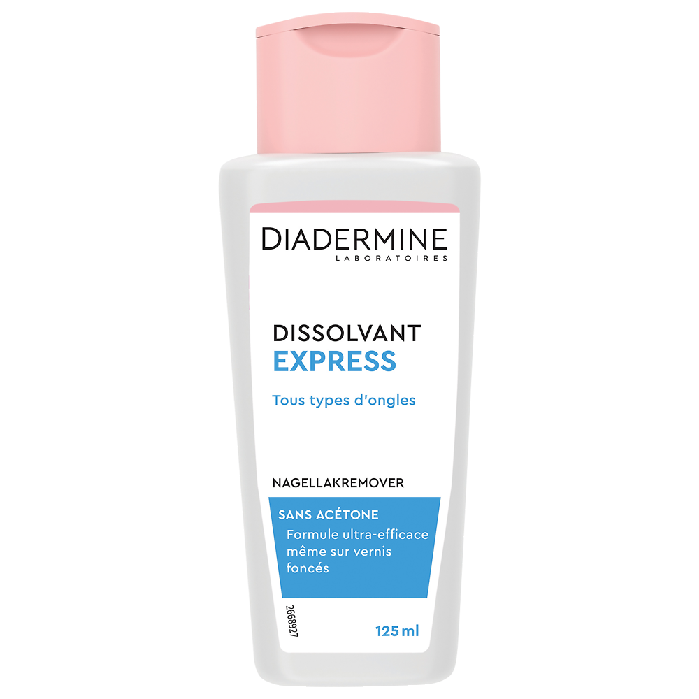 Dissolvant express pour les ongles DIADERMINE, flacon 125ml