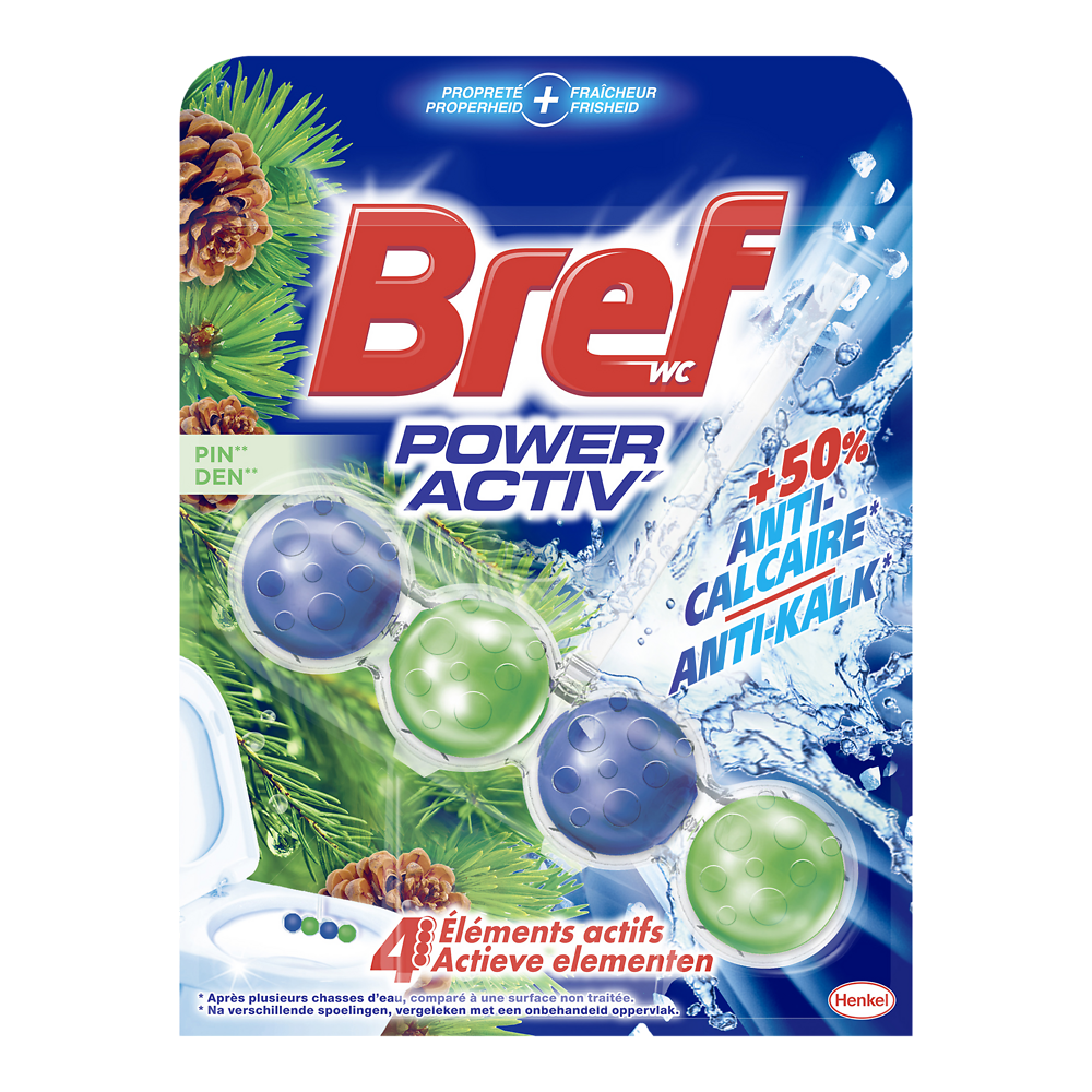 Bloc wc power activ' pin BREF WC - 50g