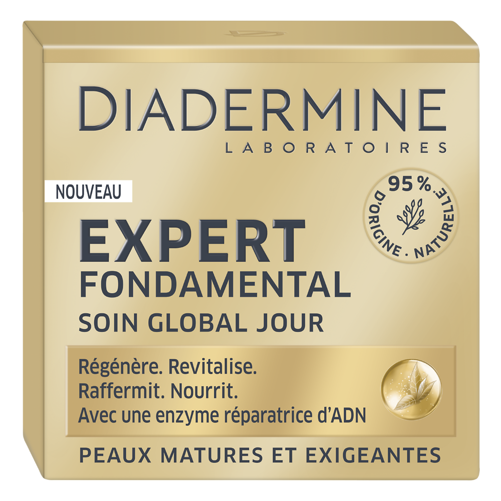 Soin Crème visage de jour expert fondamental DIADERMINE, 50ml