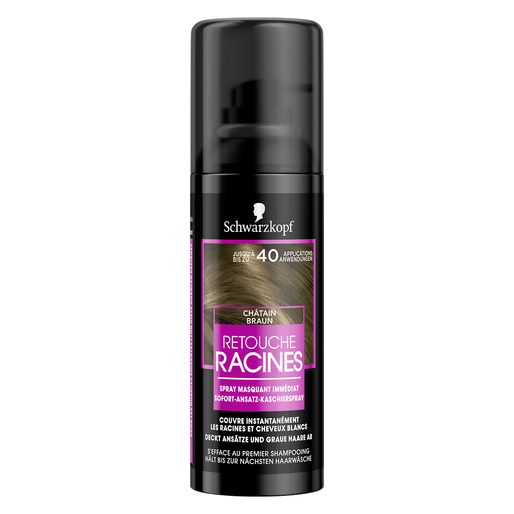 Coloration semi-permanente chatain SCHWARZKOPF RETOUCHE RACINES - 120ml