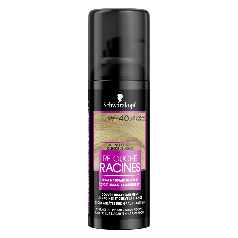 Coloration semi-permanente blond foncé SCHWARZKOPF RETOUCHE RACINES -120ml