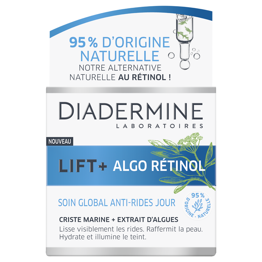 Soin anti-rides jour lift+ algo rétinol DIADERMINE pot 50ml