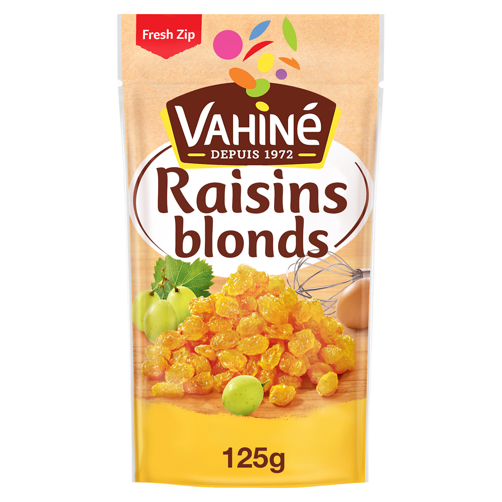 Raisins blonds VAHINE, 125G