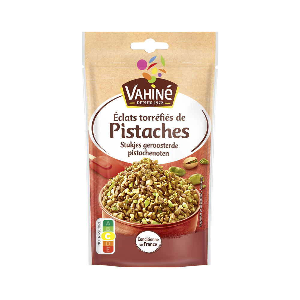 Eclats de pistaches torréfiées VAHINE, 50g