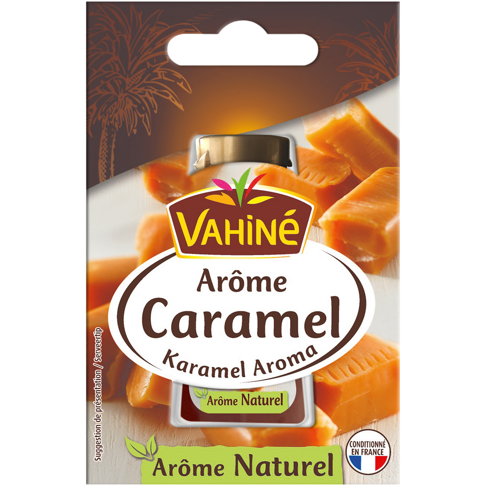 Caramel arôme naturel VAHINE, 20ml