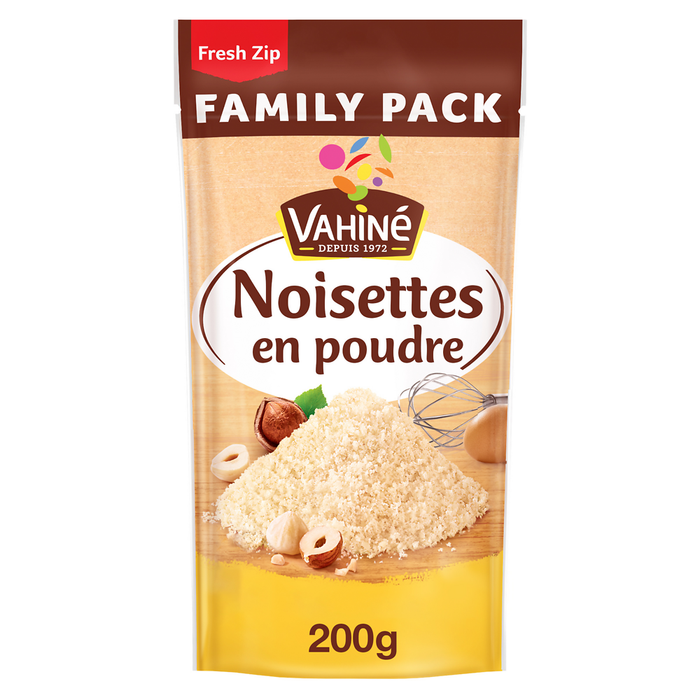 Noisettes en poudre VAHINE family pack, 200g