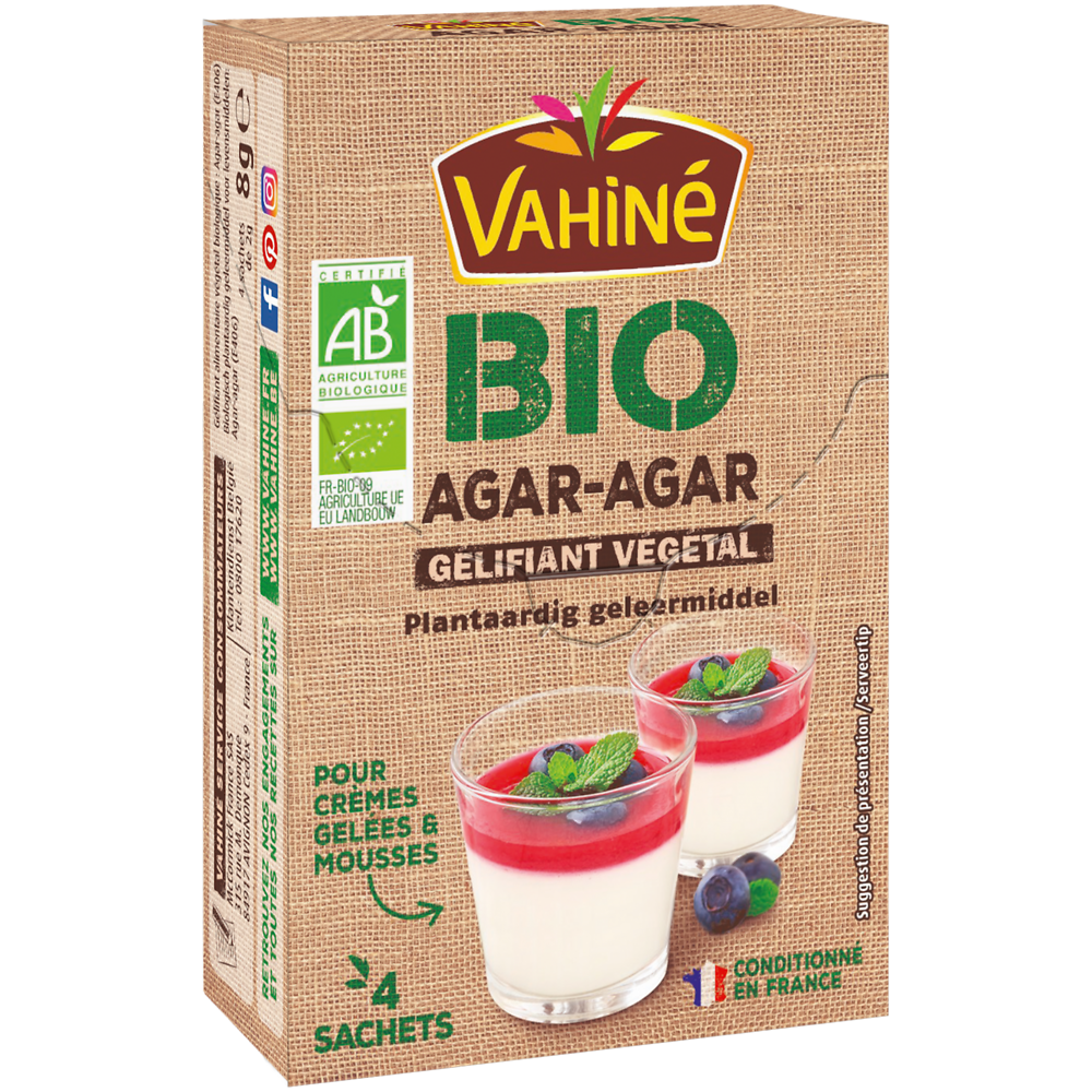 Agar agar bio VAHINE, 8g