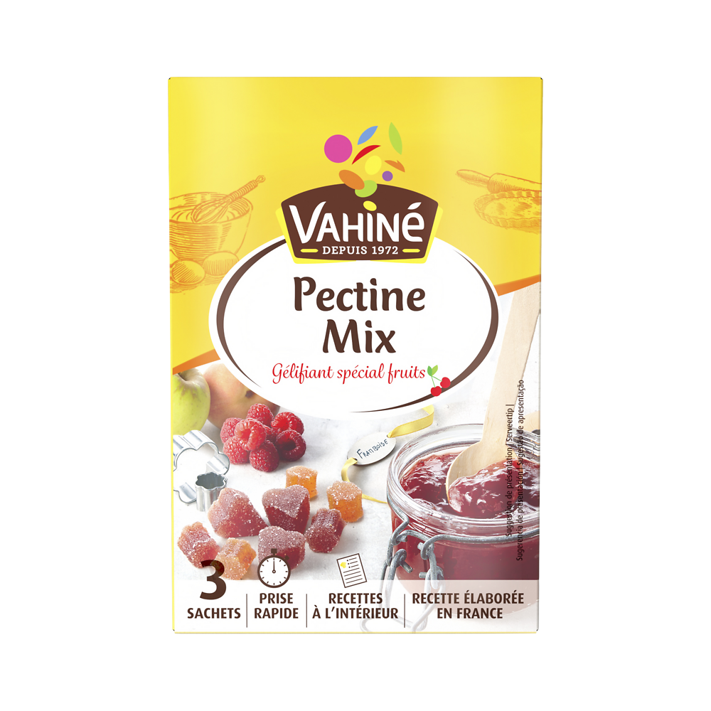 Pectine mix VAHINE sachets 3x8g 24g