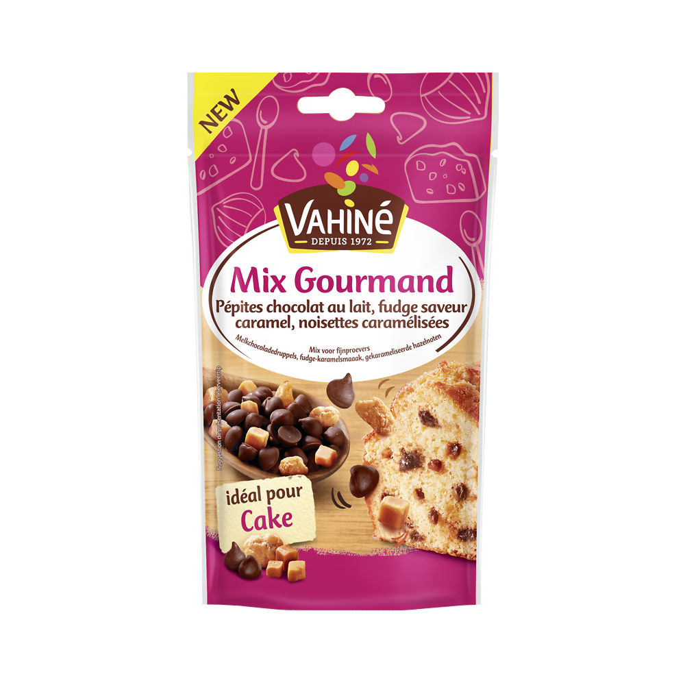 Mix gourmand spécial brownies VAHINE 100g