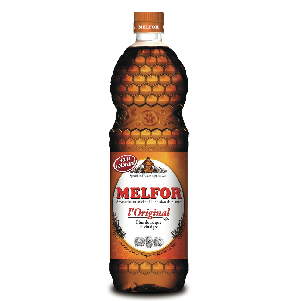 Vinaigre MELFOR, 3,8°, bouteille de 1l