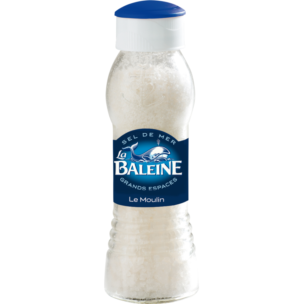 Moulin à sel LA BALEINE, 180g