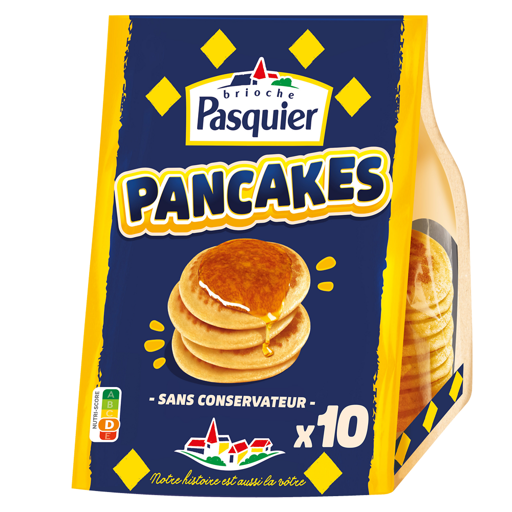 Pancakes BRIOCHE PASQUIER - x10 - 350g