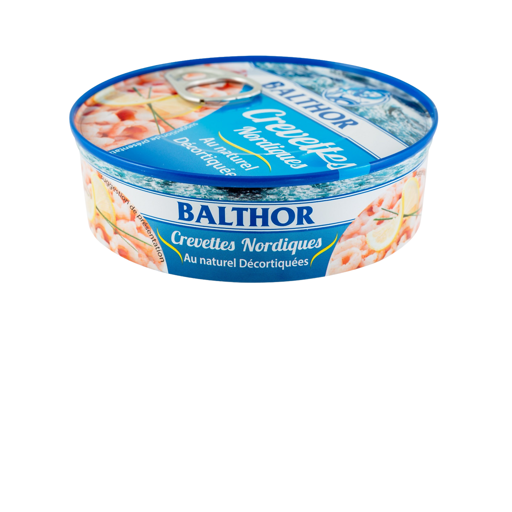 Crevettes BALTHOR, boîte de 90g